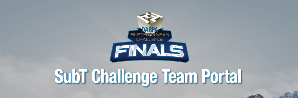 DARPA SubT Challenge Team Portal 