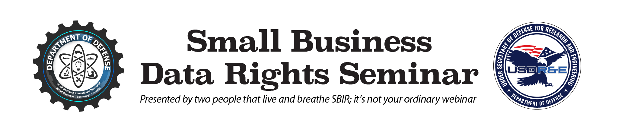 DoD SBIR/STTR – Small Business Data Rights Webinar