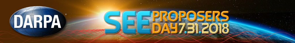 DARPA SEE Proposers Day